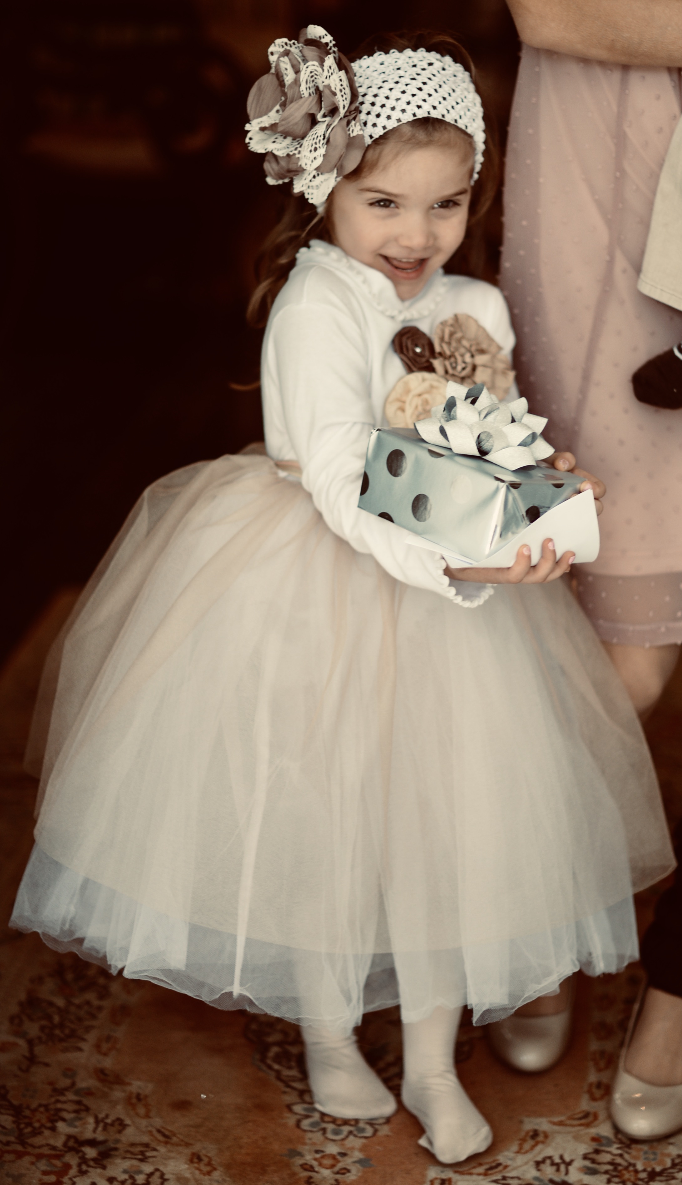 Find unique and traditional ideas for your flower girl.  Dresses, baskets, flower girl headpieces, and other great inspiration.