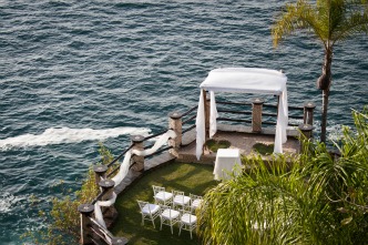 wedding on the ocean